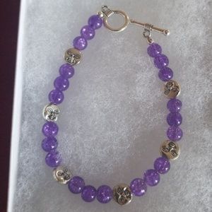 Purple Moon Bracelet